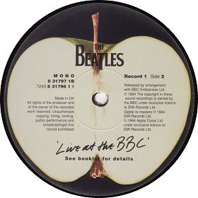 THE BEATLES LIVE AT THE BBC 2