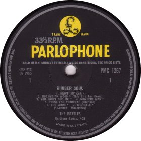 RUBBER SOUL yellow MONO 1