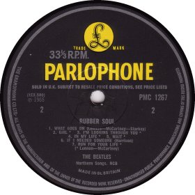 RUBBER SOUL yellow MONO 2