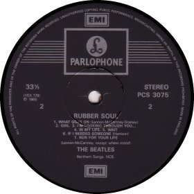 RUBBER SOUL yellow STEREO 2