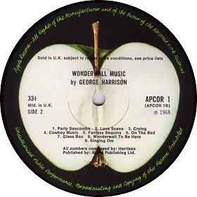 WONDERWALL MUSIC by GEORGE HARRISON mono2