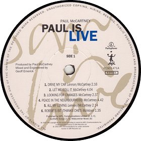 PAUL IS LIVE 1