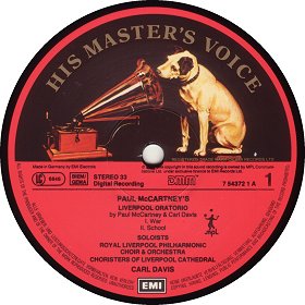 PAUL McCARTNEY'S LIVERPOOL ORATORIO 1