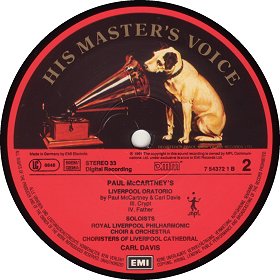 PAUL McCARTNEY'S LIVERPOOL ORATORIO 2