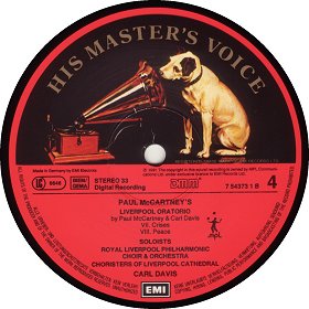 PAUL McCARTNEY'S LIVERPOOL ORATORIO 4