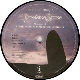 PAUL McCARTNEY'S STADING STONE 3
