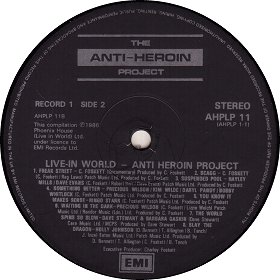 THE ANTI-HEROIN PROJECT/IT'S A LIVE-IN WORLD 2