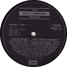THE ANTI-HEROIN PROJECT/IT'S A LIVE-IN WORLD 4