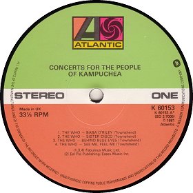 CONCERTS FOR THE PEOPLE OF KAMPUCHEA 1