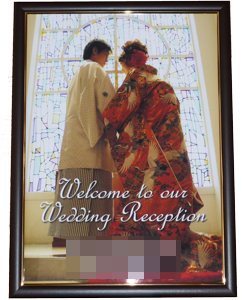 カラーコピー&カラー出力 結婚式 ウェルカムボード