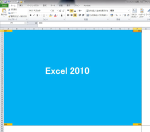 Excel2010/2007画面