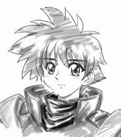 キャラクターCG:アキト