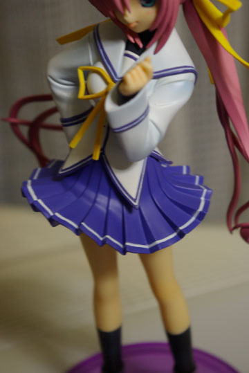 スカートが広がってます