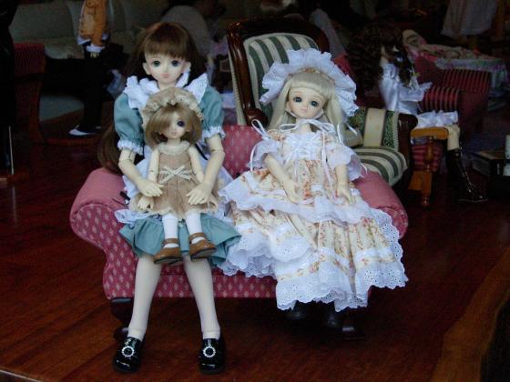 天使の里のロビーで