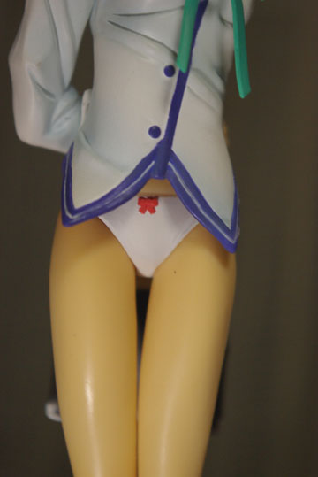 パンツを前から