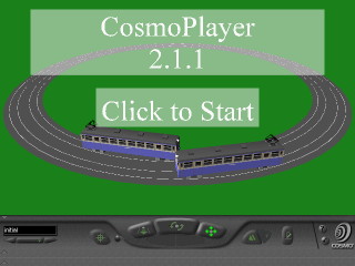 Time Test image on Cosmo Player 2.1.1