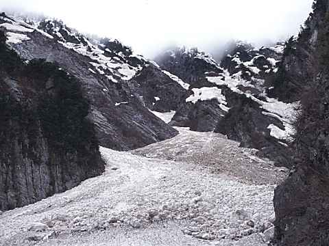 山行報告「北アルプス・黒部別山中尾根支稜」