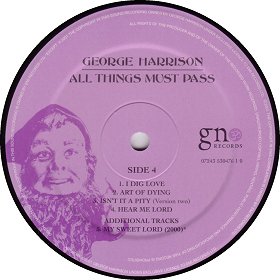 ALL THINGS MUST PASS
(THIRTIETH ANNIVERSARY SPECIAL EDITION)4