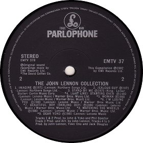 THE JOHN LENNON COLLECTION 2